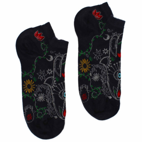 Chaussettes basses en bambou Hop Hare M/L (41-46) - Hamsa