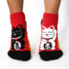 Chaussettes basses en bambou Hop Hare M/L (41-46) - Lucky Cat