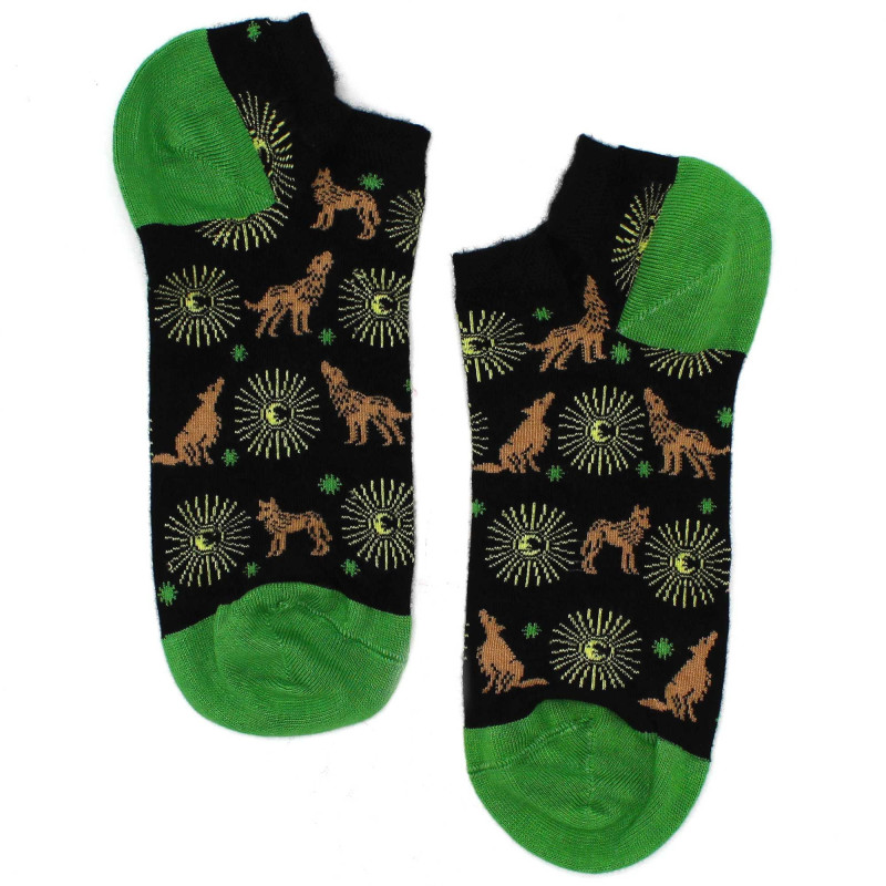 Chaussettes basses en bambou Hop Hare M/L (41-46) - Moonlight Wolfs