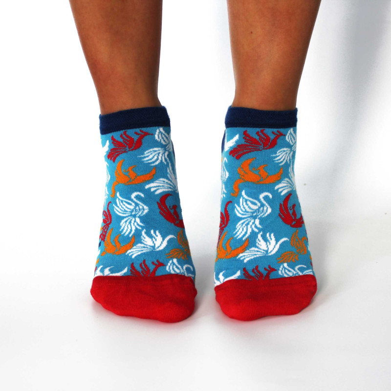 Chaussettes basses en bambou Hop Hare M/L (41-46) - Attrape-rêves
