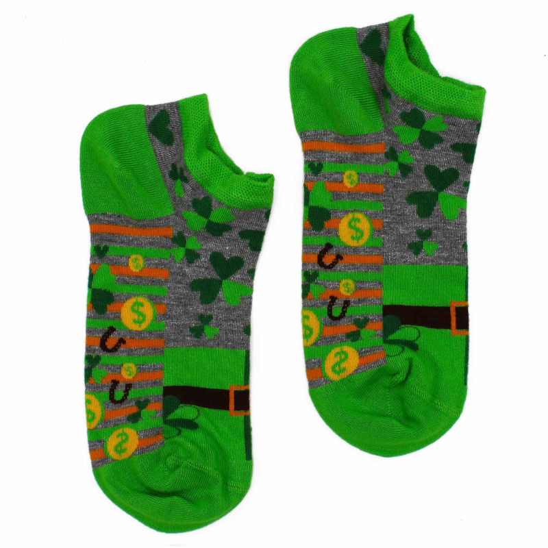 Chaussettes basses en bambou Hop Hare M/L (41-46) - Lucky Socks
