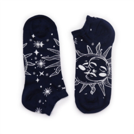 Chaussettes basses en bambou Hop Hare S/M (36-40) - Soleil et Lune
