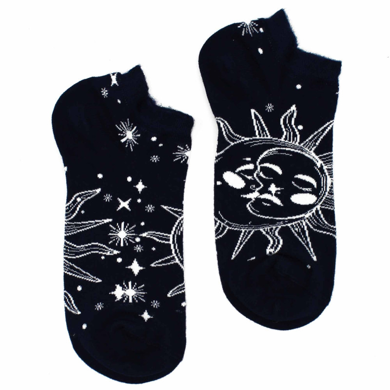 Chaussettes basses en bambou Hop Hare S/M (36-40) - Soleil et Lune