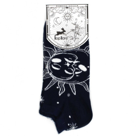 Chaussettes basses en bambou Hop Hare S/M (36-40) - Soleil et Lune