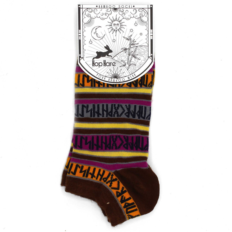 Chaussettes basses en bambou Hop Hare S/M (36-40) - Rune Stones