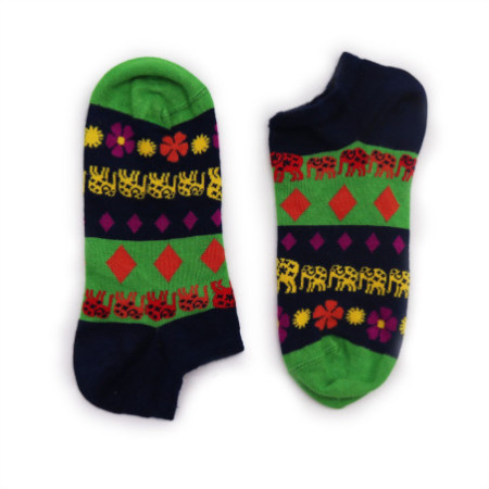 Chaussettes basses en bambou Hop Hare S/M (36-40) - Lucky Elephant