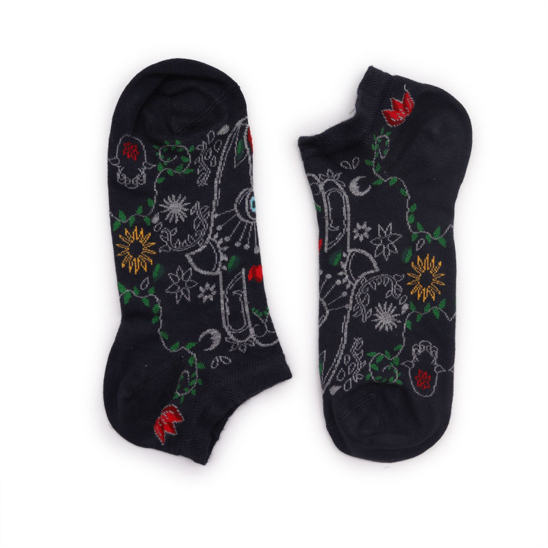 Chaussettes basses en bambou Hop Hare S/M (36-40) - Hamsa