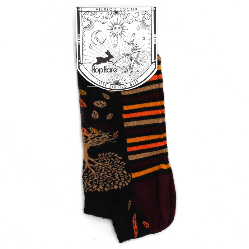 Chaussettes basses en bambou Hop Hare S/M (36-40) - Arbre de vie