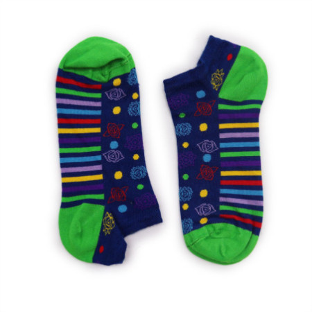 Chaussettes basses en bambou Hop Hare S/M (36-40) - 7 Chakra