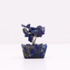 Mini arbres en pierres précieuses sur base en orgonite - Sodalite (15 pierres)