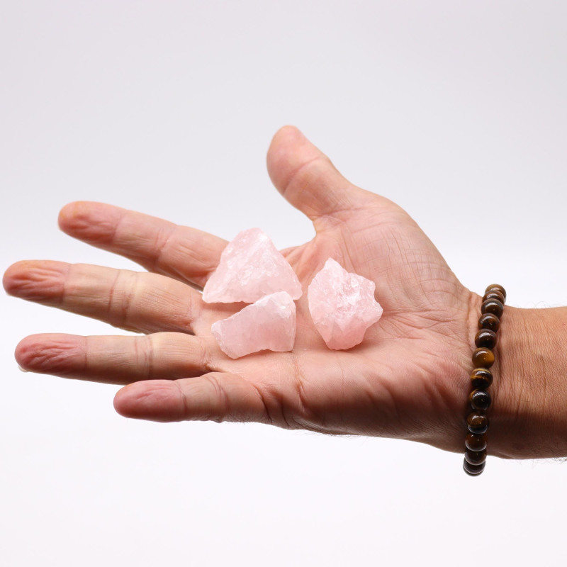 Cristaux bruts (500 g) - Quartz rose
