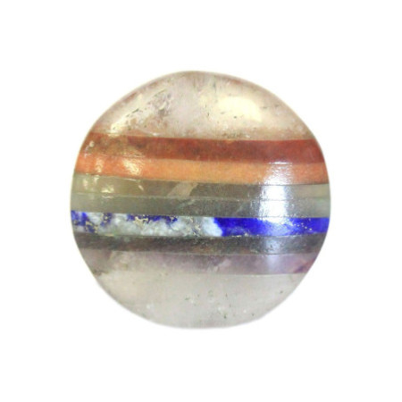 Chakra en pierre de palmier en cristal 45 mm
