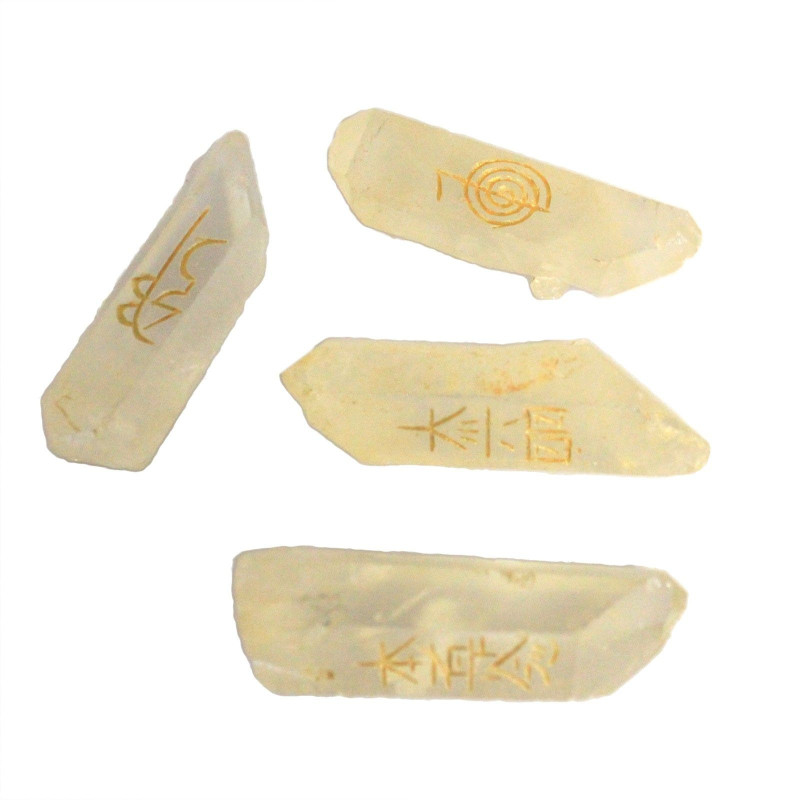 Quartz naturel Fengshui Quatra-Set
