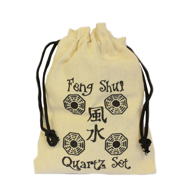 Quartz naturel Fengshui Quatra-Set