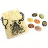 Ensemble de pierres chakra Lrg Stones (forme ovale)