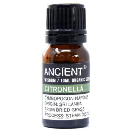 Huile essentielle de citronnelle bio 10 ml