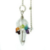 Pendule Magique - Sept Chakras - Quartz Roche