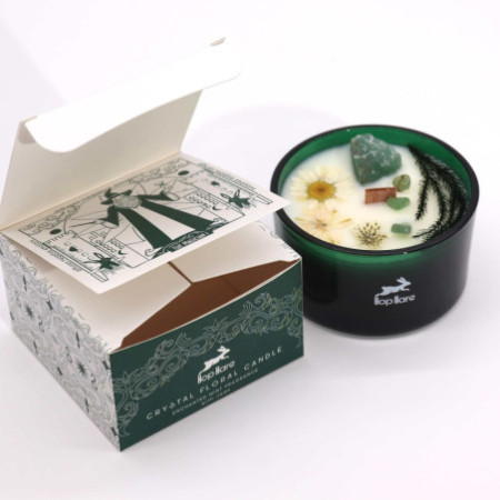 Bougie Fleur Magique en Cristal Hop Hare - Le Magicien