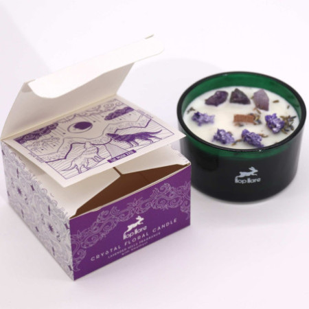 Bougie Fleur Magique en Cristal Hop Hare - La Lune