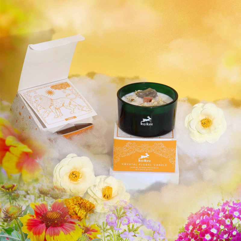 Bougie Fleur Magique en Cristal Hop Hare - Le Lion