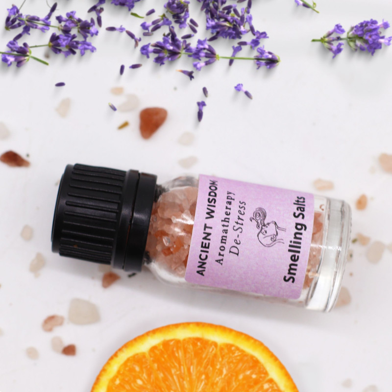 Sel odorant d'aromathérapie déstressant