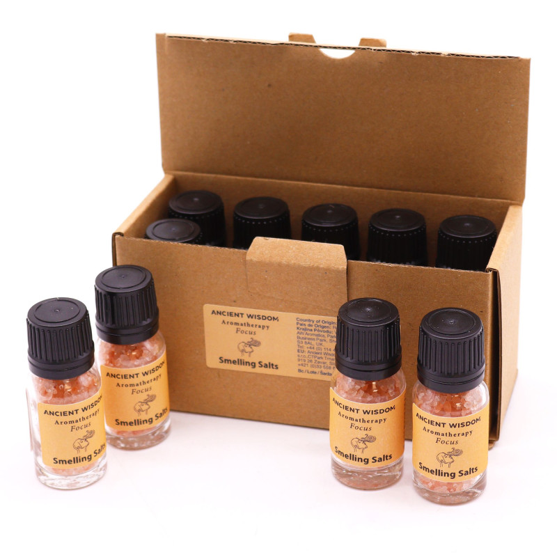 Sel odorant d'aromathérapie Focus