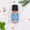 Respirez l'aromathérapie en sentant le sel