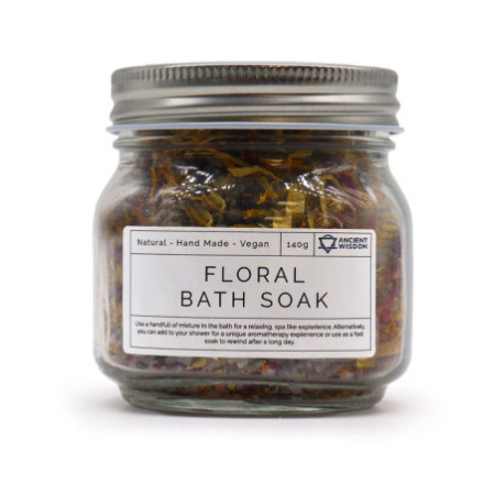Bain moussant floral - Naturel - 140 g