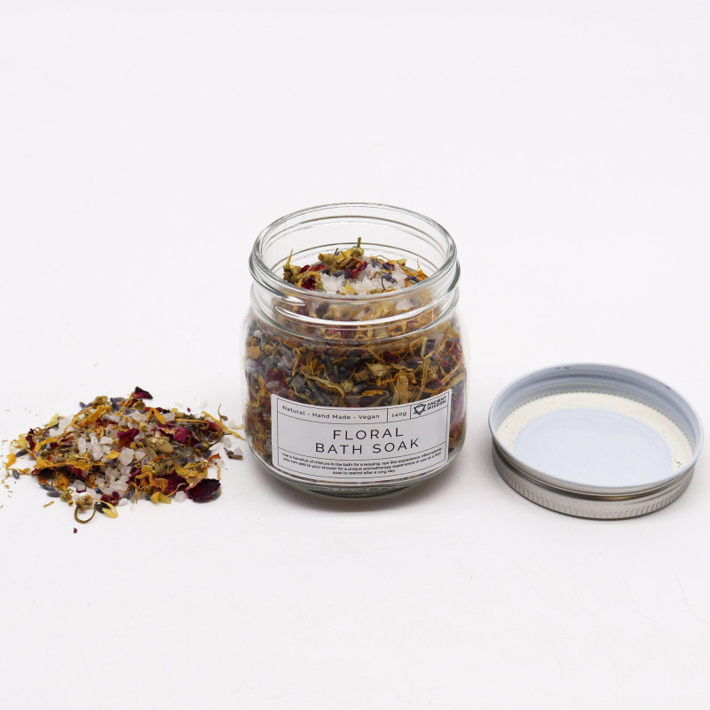 Bain moussant floral - Naturel - 140 g