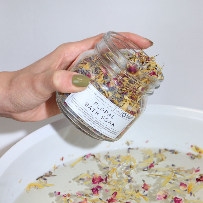 Bain moussant floral - Naturel - 140 g