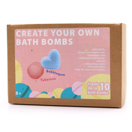 Kit de bombes de bain - Rose et Bubblegum
