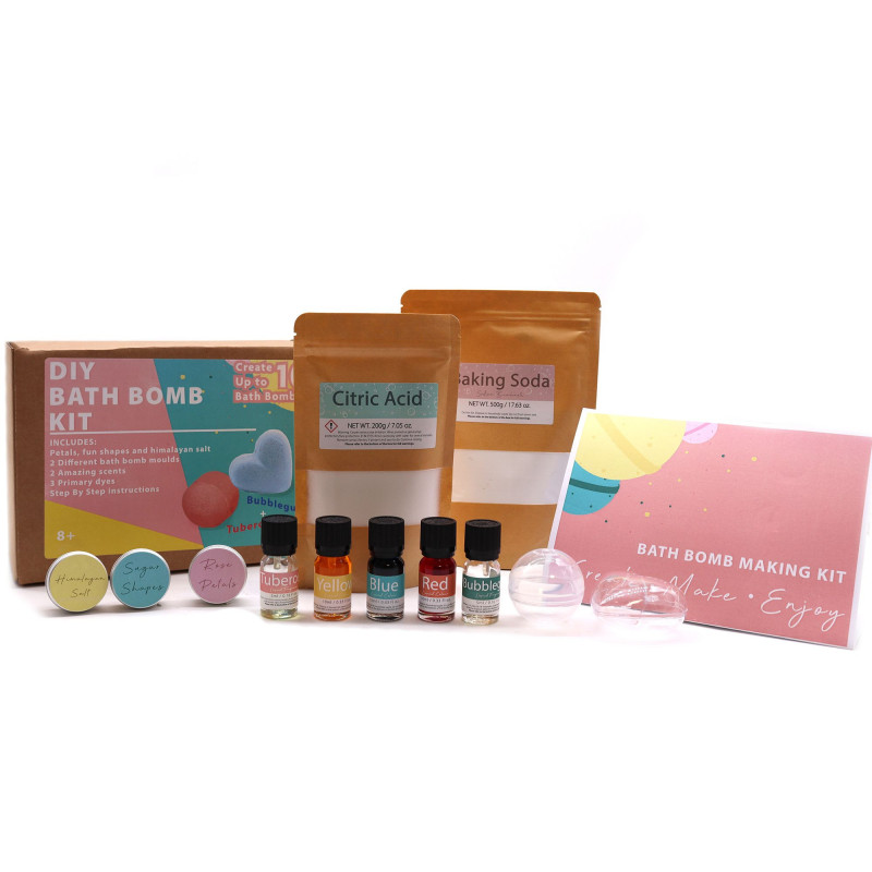 Kit de bombes de bain - Rose et Bubblegum