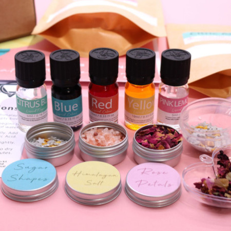 Kit de bombes de bain - Rose et Bubblegum