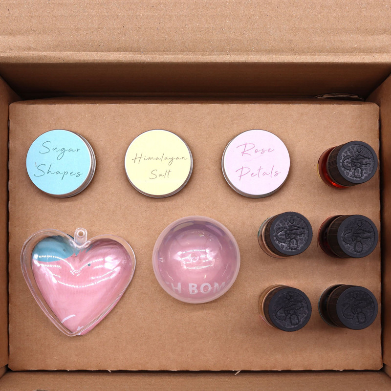Kit de bombes de bain - Rose et Bubblegum