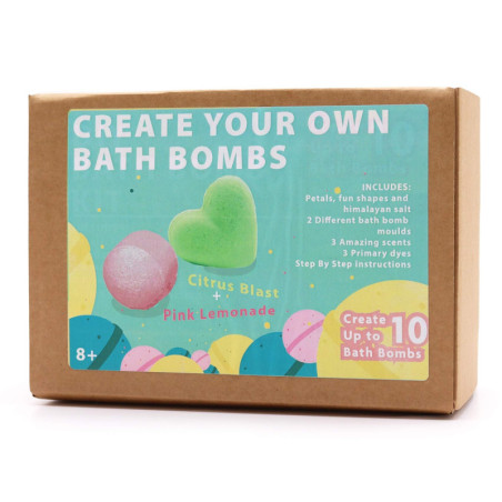 Kit de bombes de bain - Limonade rose et explosion d'agrumes