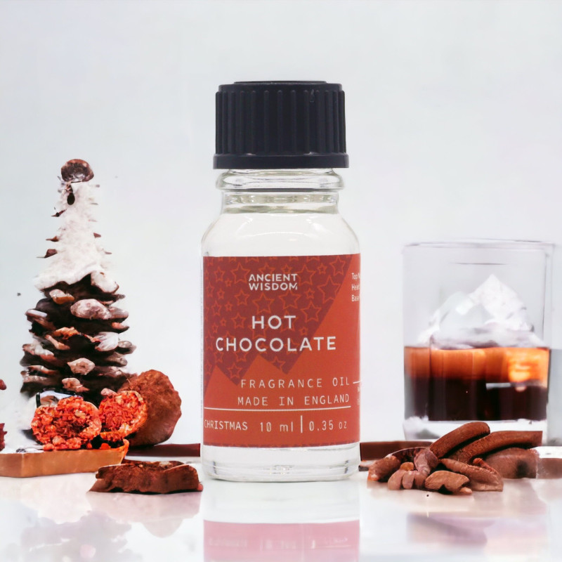 Huile parfumée au chocolat chaud 10 ml