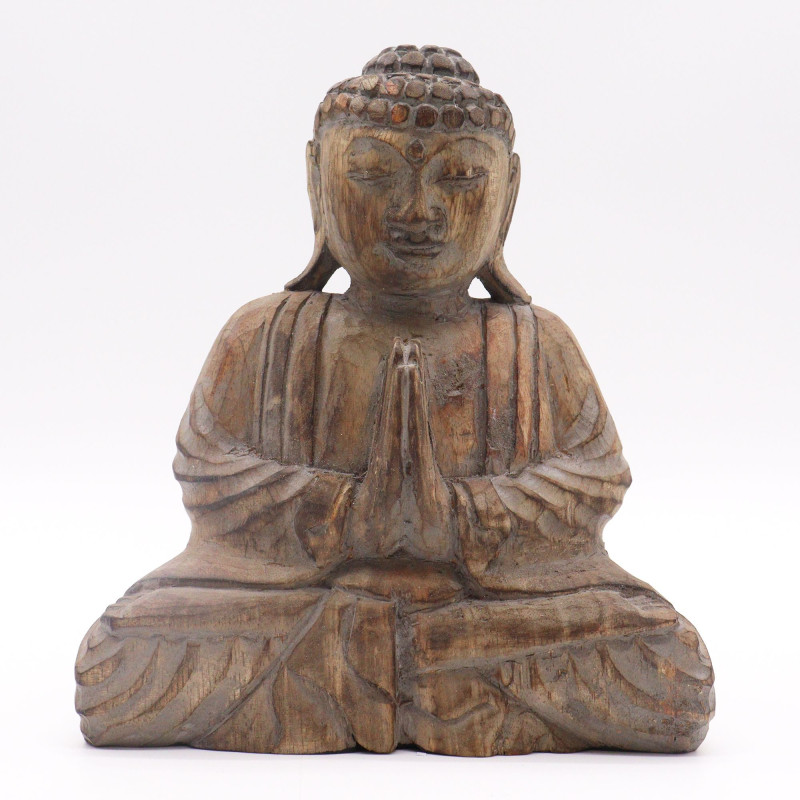 Ensemble Bouddha Feng Shui - Hamsa - Gris (2 modèles)