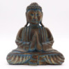 Ensemble Bouddha Feng Shui - Mandala Fleuri - Bleu (2 Modèles)