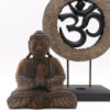 Ensemble Feng Shui Bouddha - Om - Gris et Noir (2 modèles)