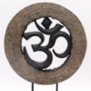 Ensemble Feng Shui Bouddha - Om - Gris et Noir (2 modèles)