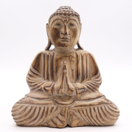 Ensemble Bouddha Feng Shui - Mandala Classique - Naturel (2 Modèles)