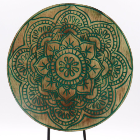 Coffret Bouddha Feng Shui - Mandala - Vert