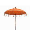 Parasol Bali Patio - Coton - Décor Orange - 2 m