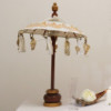 Parasol Bali Home Decor - Toile - Décor Doré - 40 cm