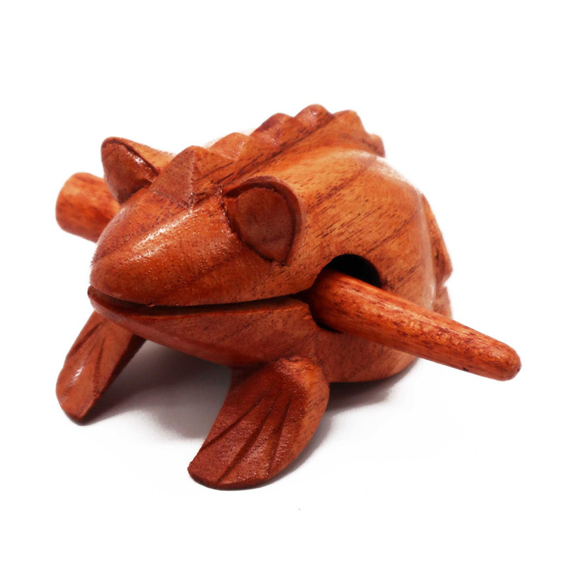 Petite grenouille en bois à cuire
