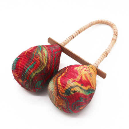 Hochet maracas - Double boucle