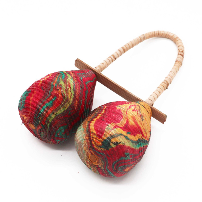 Hochet maracas - Double boucle