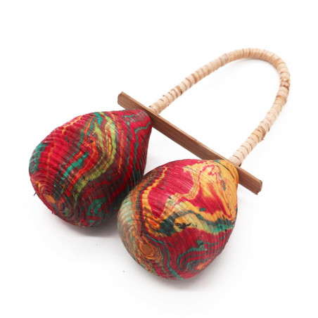 Hochet maracas - Double boucle