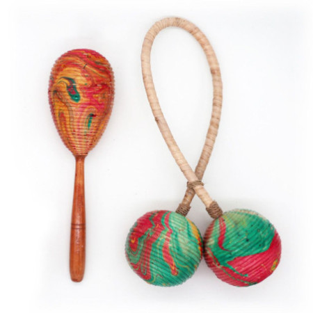 Hochet Maracas - Double Twist