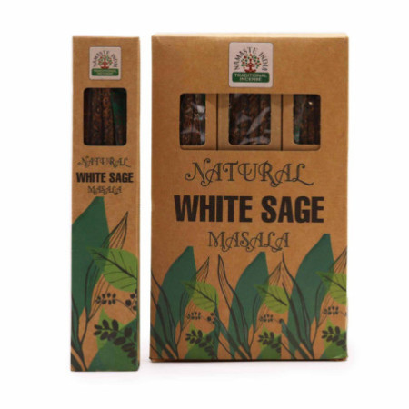 Encens Masala botanique naturel - Sauge blanche